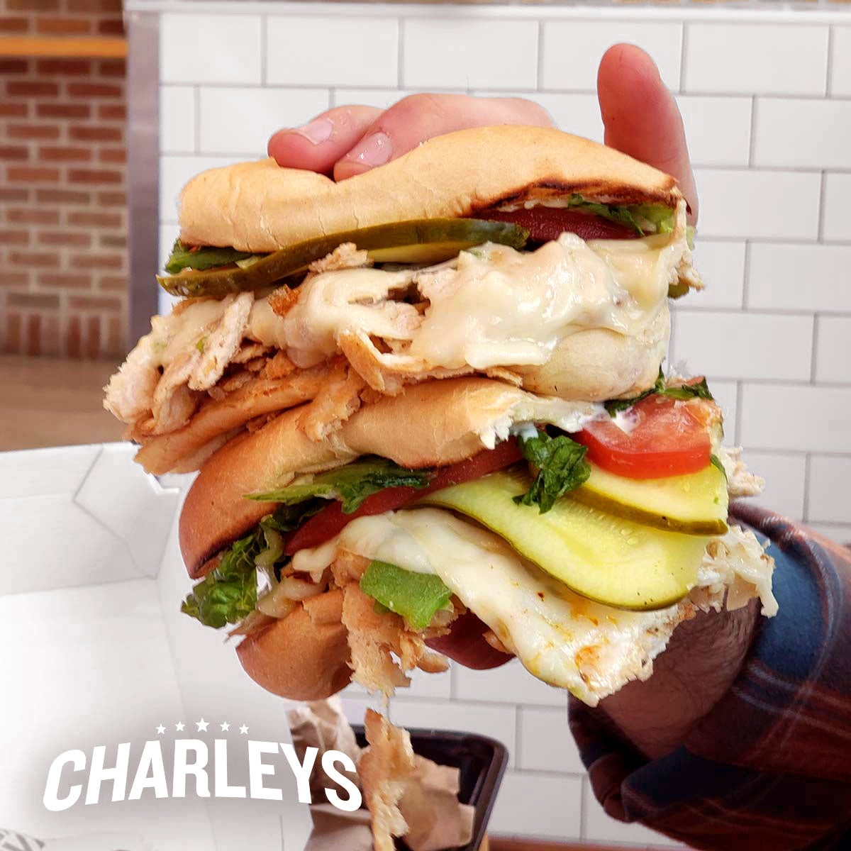 Charleys secret menu stacked cheesesteak, cheesesteaks, the best cheesesteak, charleys cheesesteaks